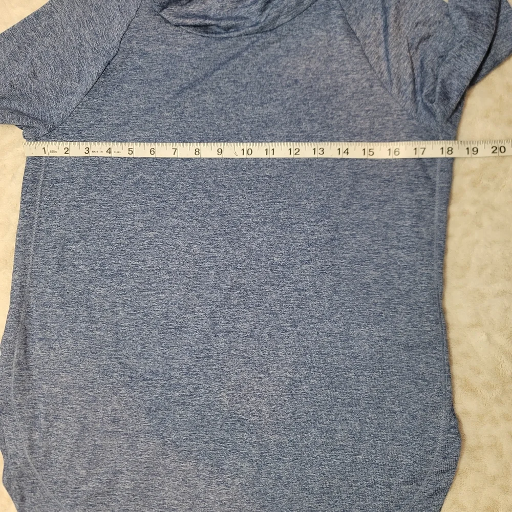 Athleta Uptempo Hoodie Sweatshirt Women's Size Sp Chrome Blue - Picture 8 of 13